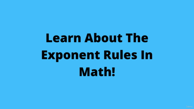 Math Rules Of Exponents Learning And Practice – Screenshot 1