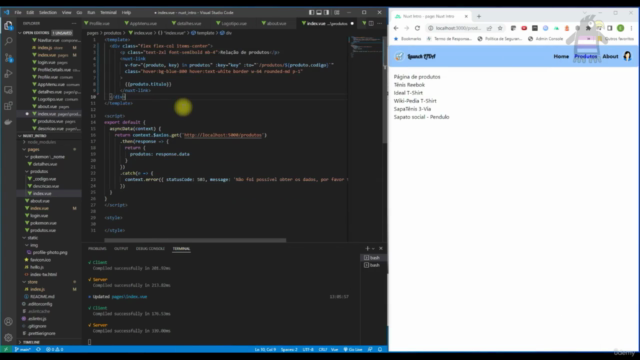 Nuxt.js e TailwindCSS para turbinar a criação de front-end – Screenshot 2