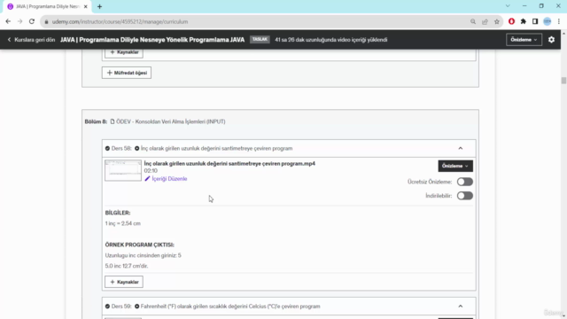 JAVA | Programlama Diliyle Nesneye Yönelik Programlama JAVA – Screenshot 3