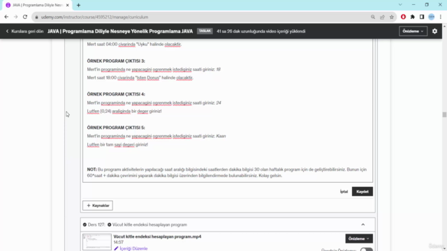 JAVA | Programlama Diliyle Nesneye Yönelik Programlama JAVA – Screenshot 4