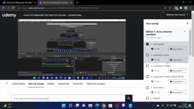 8.Sınıf LGS Matematik Yeni Nesil Tüm Konular + çözümlü kitap – Screenshot 1