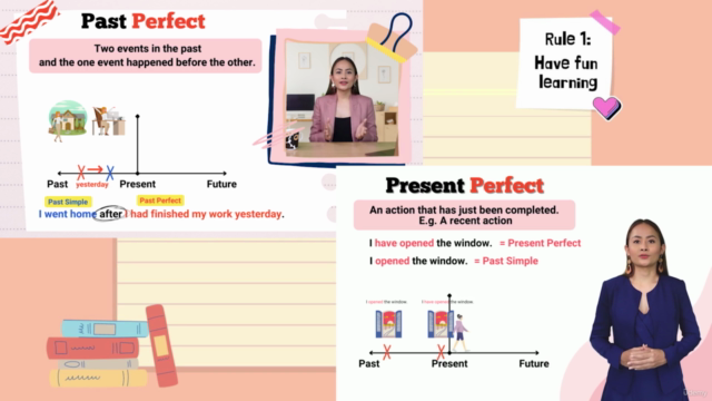 English Tenses and Verb Structures – Screenshot 2