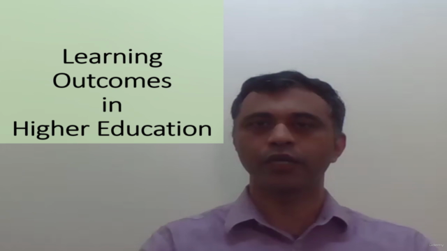 Learning Outcomes in Higher Education – Screenshot 1