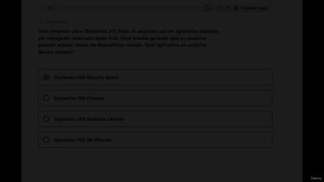 Simulado Prático Exame PL-900 Microsoft power Platform – Screenshot 1
