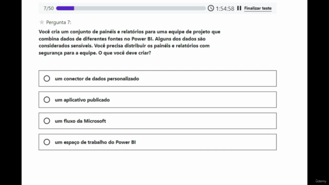 Simulado Prático Exame PL-900 Microsoft power Platform – Screenshot 3