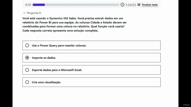 Simulado Prático Exame PL-900 Microsoft power Platform – Screenshot 4