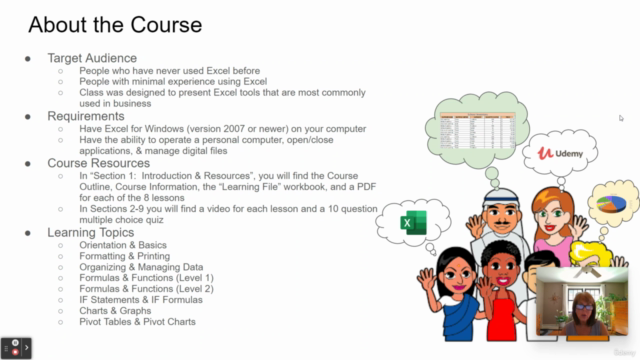 Microsoft Excel for Beginners – Screenshot 1