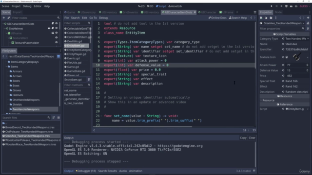 Godot UI Masterclass: Build a Dynamic Inventory System – Screenshot 3