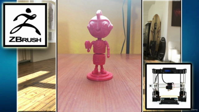 Modelado en Zbrush e Impresión 3d 2 ! – Screenshot 4