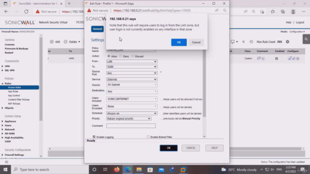 SonicWall Firewall Administration Course – Screenshot 2