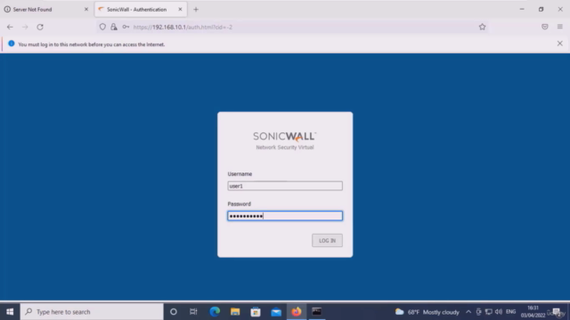SonicWall Firewall Administration Course – Screenshot 3