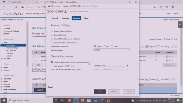 SonicWall Firewall Administration Course – Screenshot 4