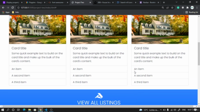 Master HTML5 CSS3 Bootstrap5 by building Responsive Website – Screenshot 1