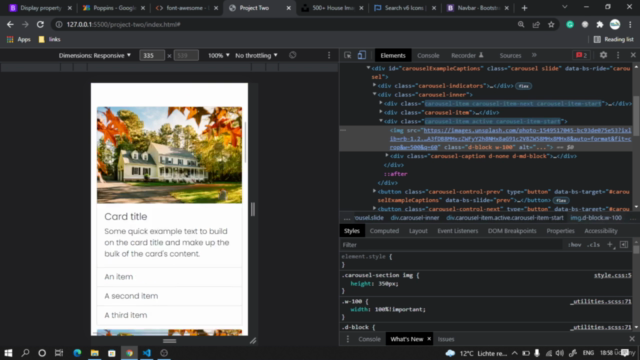 Master HTML5 CSS3 Bootstrap5 by building Responsive Website – Screenshot 4