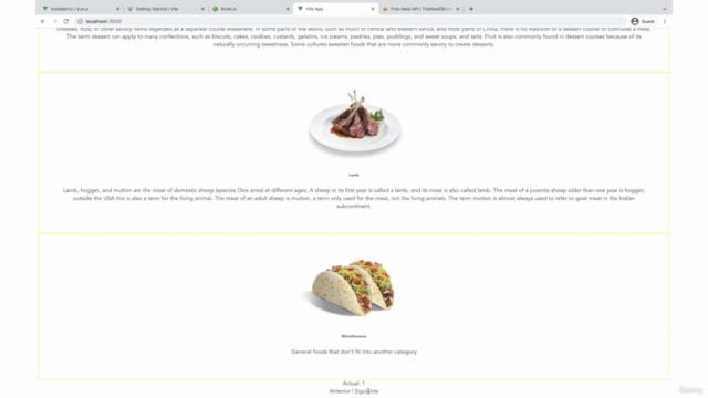 Obtener datos de una API con VueJS (Options API) – Screenshot 3