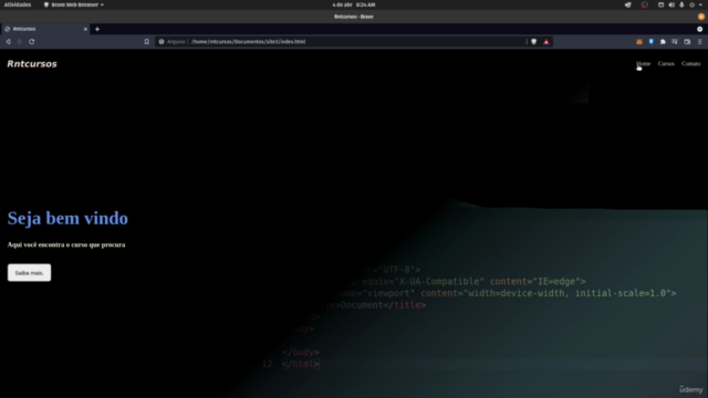 Desenvolva 9 projetos utilizando Html e Css do Zero – Screenshot 2