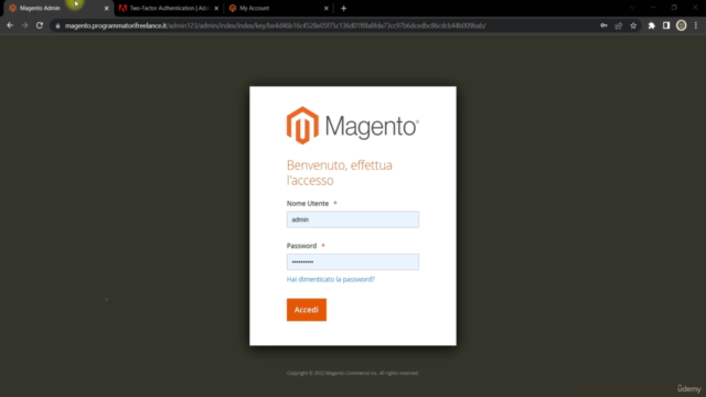 Magento Da Zero – Screenshot 1