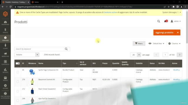 Magento Da Zero – Screenshot 4