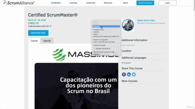 Certification en Management et Leadership - la méthode SCRUM – Screenshot 4