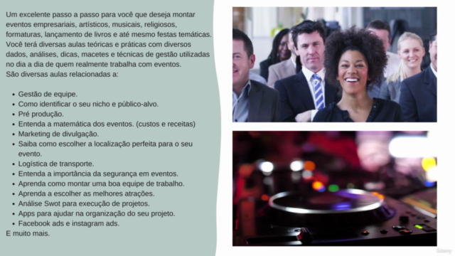 Como organizar eventos de pequeno e médio porte - Completo – Screenshot 4