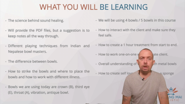 Tibetan Singing Bowls Sound Therapy & Sound Healing Training – Screenshot 1