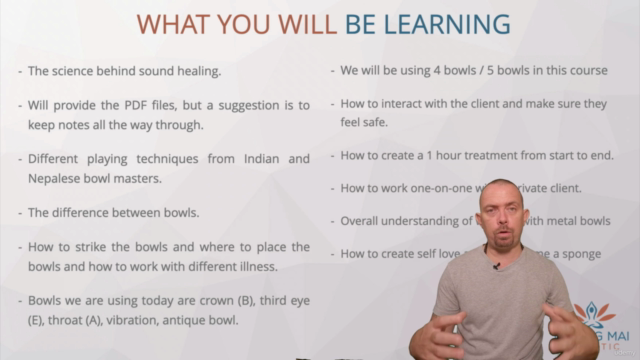 Tibetan Singing Bowls Sound Therapy & Sound Healing Training – Screenshot 2