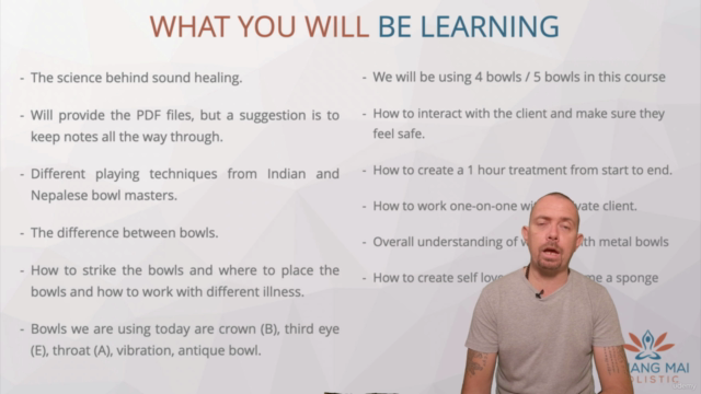 Tibetan Singing Bowls Sound Therapy & Sound Healing Training – Screenshot 3