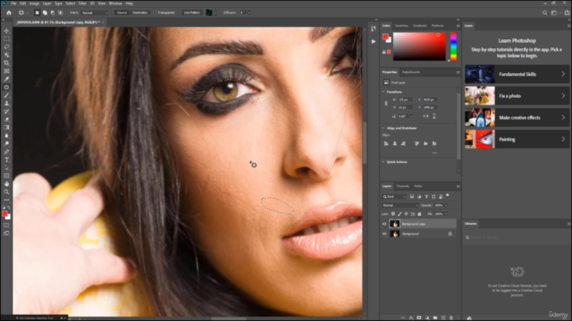 Skin Retouching in Photoshop folosind Frequency Separation – Screenshot 4