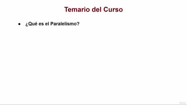Curso Maestro de Paralelismo y Concurrencia – Screenshot 1