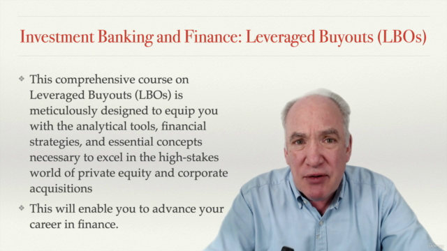 Private Equity Leveraged Buyout (LBO) Complete Training – Screenshot 1
