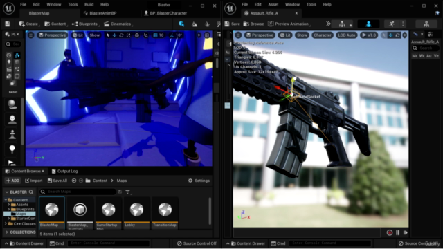 Unreal Engine 5 C++ Multiplayer Shooter - Screenshot_02
