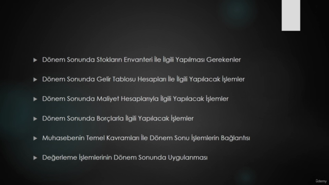 Sıfırdan İleri Seviye Dönem Sonu İşlemleri – Screenshot 2