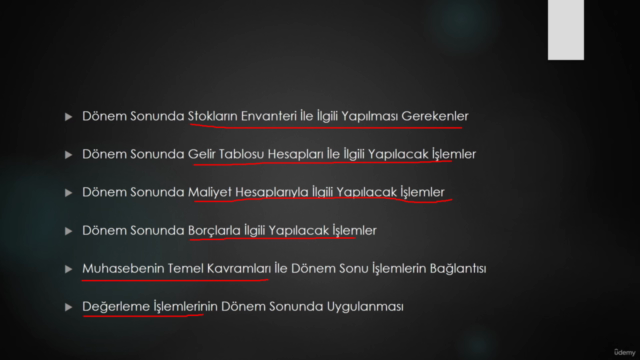 Sıfırdan İleri Seviye Dönem Sonu İşlemleri – Screenshot 3
