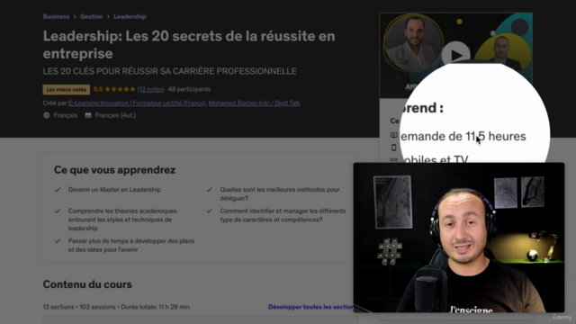 Leadership: Les 20 secrets de la réussite en entreprise 2025 – Screenshot 1