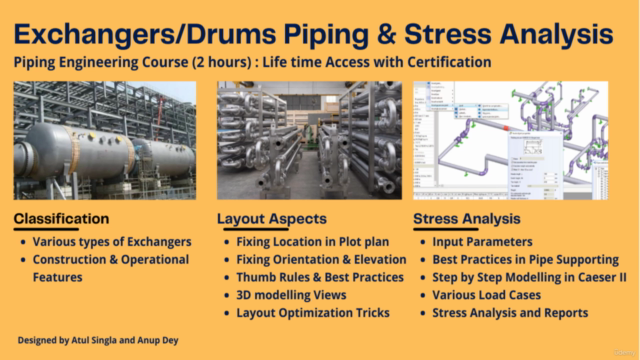 Drums/Exchanger Layout & Stress Analysis – Screenshot 1
