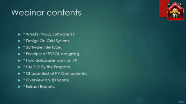 2022 PVSOL Software Training "Solar Energy " طاقة شمسية – Screenshot 3