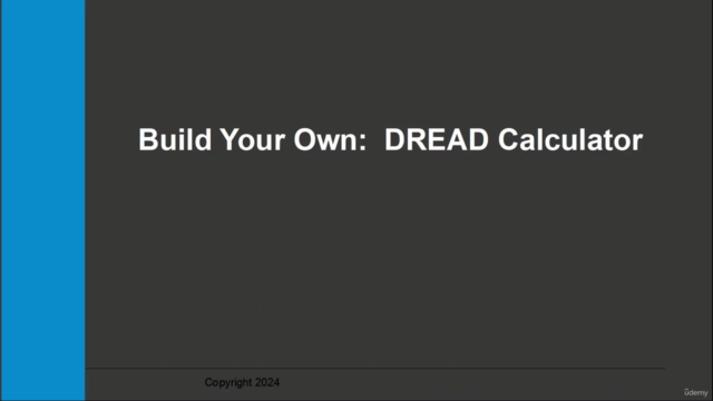 Build Your Own: DREAD Calculator – Screenshot 1