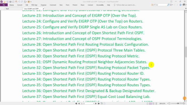Cisco EIGRP and OSPF Training – Screenshot 3