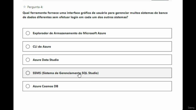 Simulado DP-900- Fundamentos de dados do Microsoft Azure – Screenshot 2