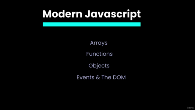 Modern JavaScript For Beginners – Screenshot 2