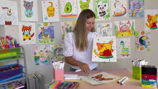 Drawing lessons for kids - 7 Easy step by step projects – Screenshot 2
