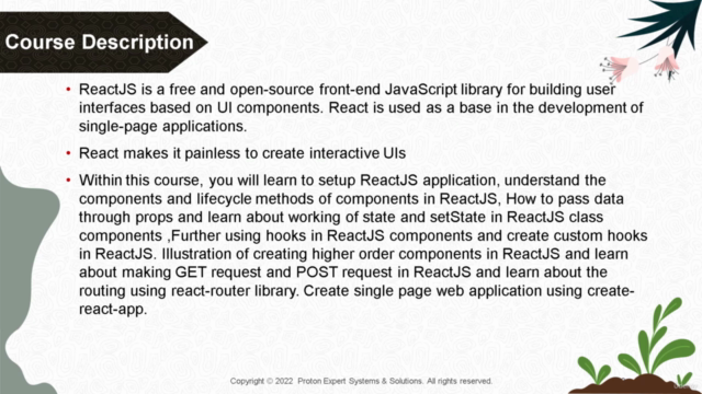 Developing Web Applications using ReactJS (Apr 2022) - Screenshot_02