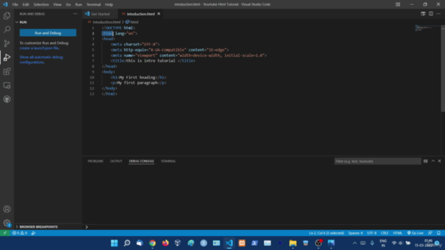 HTML Tutorial For Beginners In Hindi (With Notes) – Screenshot 3