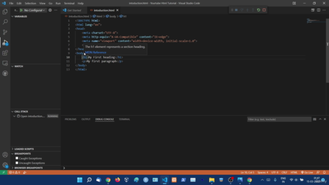 HTML Tutorial For Beginners In Hindi (With Notes) – Screenshot 4