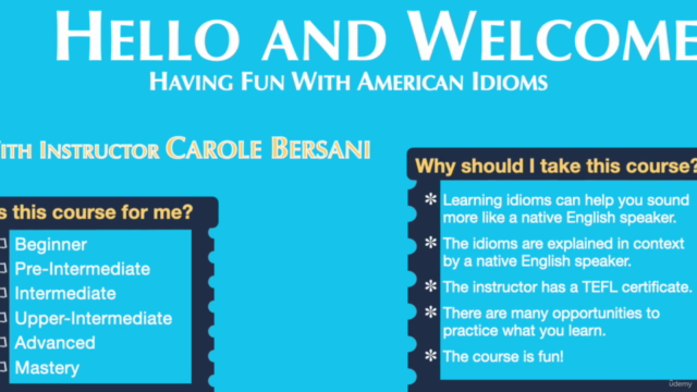 Having Fun With American English Idioms – Screenshot 2