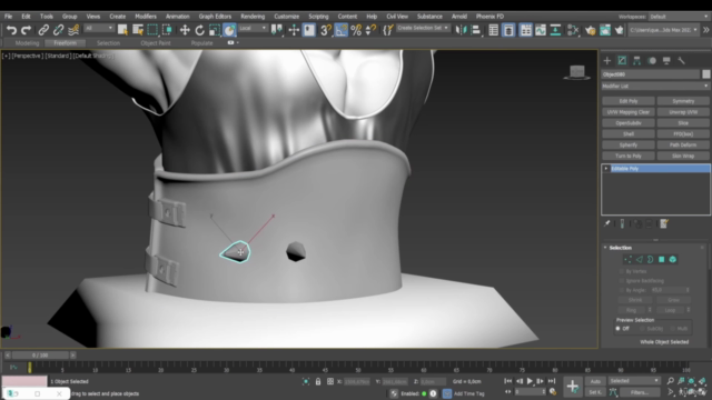 Zbrush, 3ds Max, Substance 3d Painter, Bane Creation Course – Screenshot 4