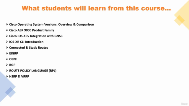 Cisco IOS-XR Zero to Hero Course – Screenshot 4