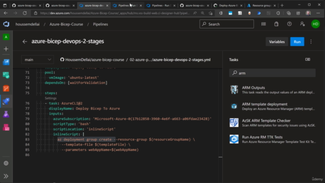 Learn Infra as Code with Azure Bicep - Screenshot_03