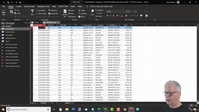 Microsoft Access 365: Link Data to Excel with Macros and VBA – Screenshot 1