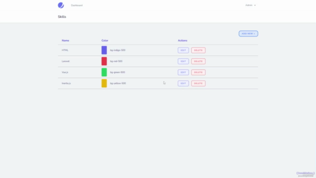 Use Laravel to Create a SPA with Vue, Inertia, and Tailwind – Screenshot 3